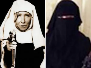 The Muslim convert fled Britain to join ISIS back in 2013 alongside lover and jihadi hacker Junaid Hussain, taking her then-nine-year-old son JoJo with her (Twitter)