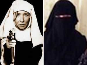 The Muslim convert fled Britain to join ISIS back in 2013 alongside lover and jihadi hacker Junaid Hussain, taking her then-nine-year-old son JoJo with her (Twitter)