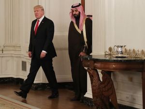 بن سلمان وترامب