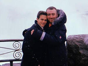  Sam Smith's boyfriend Brandon Flynn has shared a gushing birthday message to the singer via Instagram (Source: samsmithworld / Instagram )