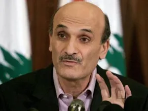جعجع هاجم دعم حزب الله للنظام السوري وتدخله في الحرب الدائرة هناك - أرشيف