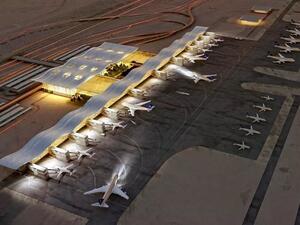 King Khalid airport terminal 5. (GB) King Khalid airport terminal 5. (GB)