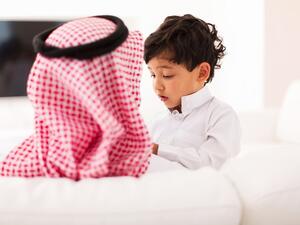 Children of Saudi families spend an average of four hours daily on smart devices, according to a recent survey. (Shutterstock)