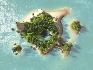 Saudi has reportedly announced plans to dig a 200 meters wide, 60 km in length maritime canal along its border with Qatar turning it into an island. (Shutterstock)