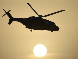A helicopter of Saudi Special Forces flies in the capital Riyadh on May 19, 2015. (AFP/File)