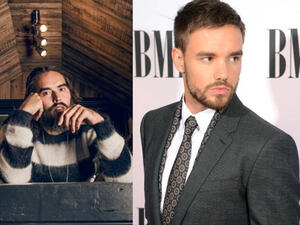 Liam Payne feels inspired Russell Brand (Source: liampayne , trewrussellbrand / Instagram ) 