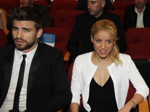 Shakira and Gerard Piqué sat front-row with their sons for a Christmas basketball game in New York City. (AFP/File)