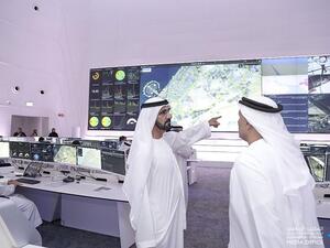 Sheikh Mohammed bin Rashid Al Maktoum, Vice President and Prime Minister of the UAE and Ruler of Dubai, inaugurates the RTA's Enterprise Command & Control Centre (EC3) on May 22, 2017. (Dubai Media Office) Sheikh Mohammed bin Rashid Al Maktoum, Vice President and Prime Minister of the UAE and Ruler of Dubai, inaugurates the RTA's Enterprise Command & Control Centre (EC3) on May 22, 2017. (Dubai Media Office)