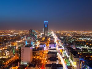 Riyadh skyline at night. (Shutterstock/ File Photo)