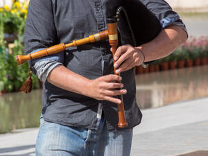 Bagpiper player (Shutterstock/File Photo)