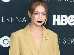 Gigi Hadid is seldom seen looking anything less than perfect. (Source:Shutterstock / lev radin ) 