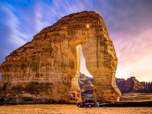 The Elephant Rock, Ola,  Saudi Arabia  (Shutterstock)	