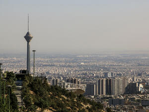 Milad Tower with panoramic view of the city Tehran,Iran (Shutterstock)