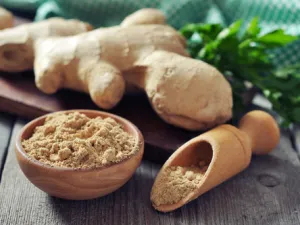 يحتوي الزنجبيل على العديد من الأحماض الدهنية  (shutterstock.com)
