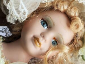 Porcelain doll face (Shutterstock)