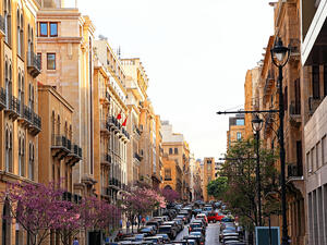 Allenby Street in Downtown Beirut (Shutterstock)