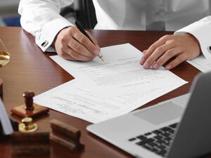 In the absence of a will, the distribution of assets of a non-Muslim deceased is guided by Sharia (Shutterstock/File)