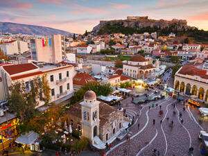 The completion of Athens’ first official mosque since the 19th century, in the downtown neighborhood of Votanikos, is set for the end of this year, according to plan (Shutterstock/File)