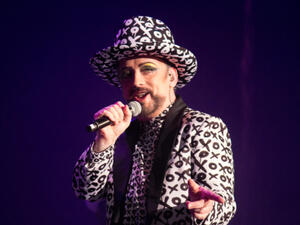 George reinvented himself as a house DJ (Source: Deborah Keen / Shutterstock ) 