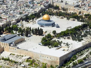 While Jewish visitation is permitted to the compound, non-Muslim worship at Al-Aqsa is prohibited according to an agreement signed between Israel and the Jordanian government after Israel’s illegal occupation of East Jerusalem in 1967 (Shutterstock/File)