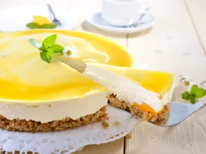 وصفة تشيز كيك المانغو (shutterstock.com)