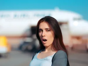 هناك الكثير من الناس الذين يخافون ركوب الطائرات (shutterstock.com)
