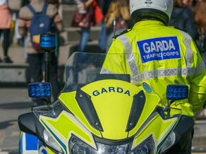 Irish police officers on the motorcycle. (Shutterstock/ File)