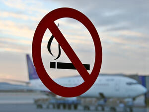Thai airports remove all smoking areas. (Shutterstock/ File Photo)
