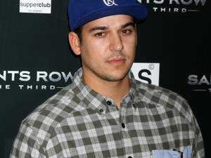 Rob Kardashian shared a Twitter photo this weekend of his 15-month-old daughter Dream and his 4-year-old niece North West. (Source: Kathy Hutchins - Shutterstock)