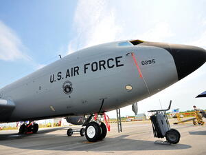 US Air Force (USAF) Boeing KC-135R Straotanker. (Shutterstock/ File Photo)