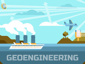 Many fear, with good reason, that fossil-fuel interests will exploit solar geoengineering to oppose emissions cuts.  (Shutterstock)