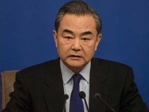 اكد الوزير الصيني أن “هذا هو الوقت الحاسم لاختبار صدق الاطراف لحل القضية النووية” 