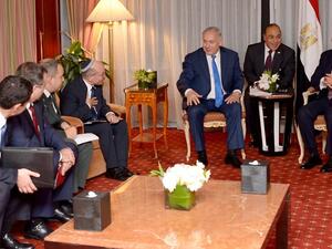 السيسي تبادل النكات بالعربية مع المستشار الأمني الإسرائيلي 
