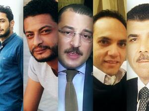 المعتقلون هم، إسلام خليل، وشادي الغزالي حرب وأحمد صبري أبو علم  وعبد الفتاح البنا