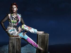 الفنانة الكويتية شمس