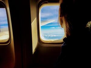 Snoozing on planes could mean losing hearing, according to a new study. (Pexels)