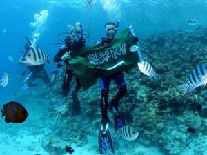 اعتقال سعودية شاركت بدورة للغوص على أيدي رجال 