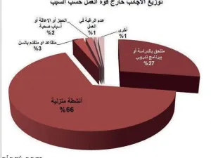 نحو 14 ألف أجنبي مقيم بالسعودية لا يرغبون في العمل !