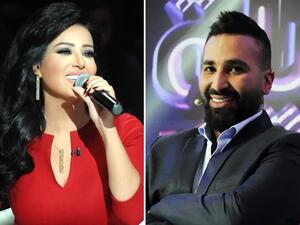 سمية الخشاب وأحمد سعد