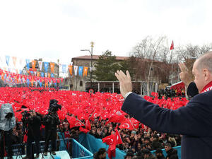  الرئيس التركي رجب طيب أردوغان