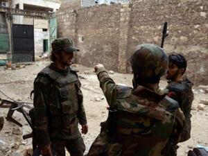 Before the Syrian army started the ground offensive, Russian airstrikes targeted the area. (Al Bawaba/File)