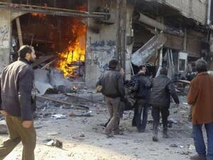 Fighting between regime forces and rebel groups has raged in the Ghouta suburbs for years as regime forces attempt to regain control of a key supply route there. (AFP/File)