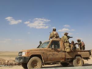 The SDF is made up an alliance of Kurdish and Arab fighters (AFP/File Photo)