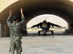 The Syrian forces recently thwarted attacks on al-Dumayr military airfield, located in the eastern countryside of Damascus. (AFP/File)