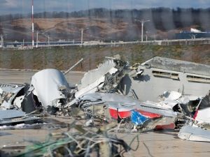 حطام طائرة "تو-154" الروسية
