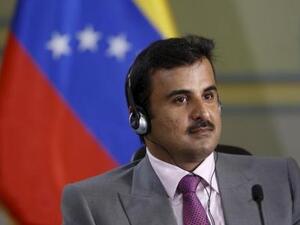 لم يرد اي ذكر لتبادل التهاني بين تميم والرئيس الايراني حسن روحاني