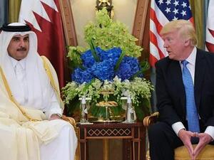 ترمب يهاتف الشيخ تميم