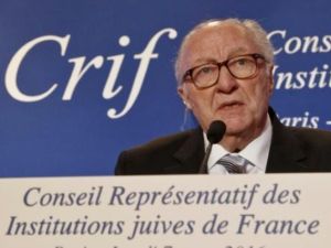 روجيه كوكيرمان الرئيس السابق للمجلس التمثيلي للمؤسسات اليهودية
