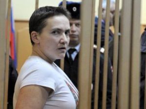 قائدة الطائرة العسكرية الاوكرانية ناديا سافتشنكو