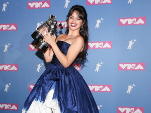 Camila Cabello Also won Best video of the Year (Source: PAUL ZIMMERMAN / GETTY IMAGES NORTH AMERICA / AFP )